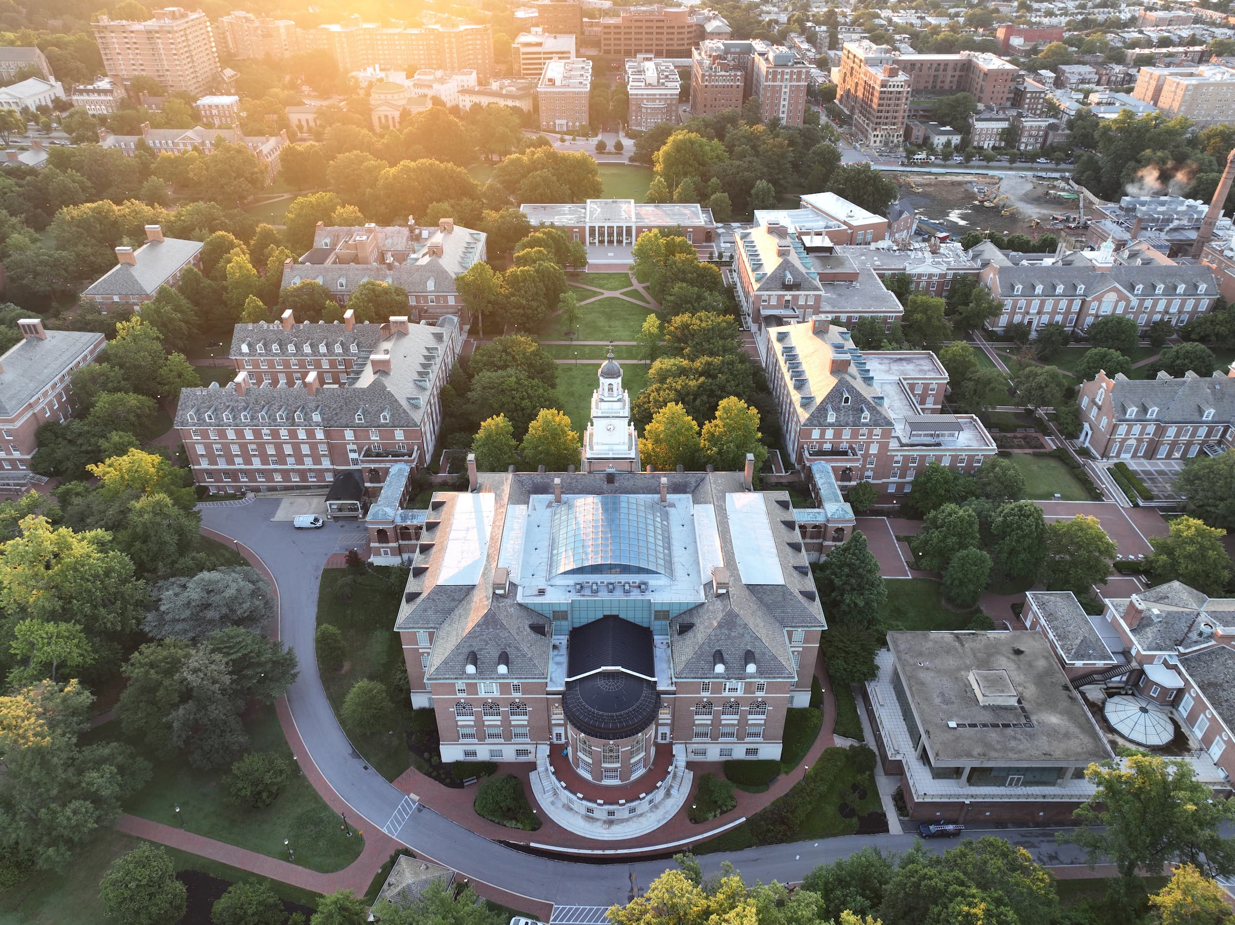 Johns Hopkins campus