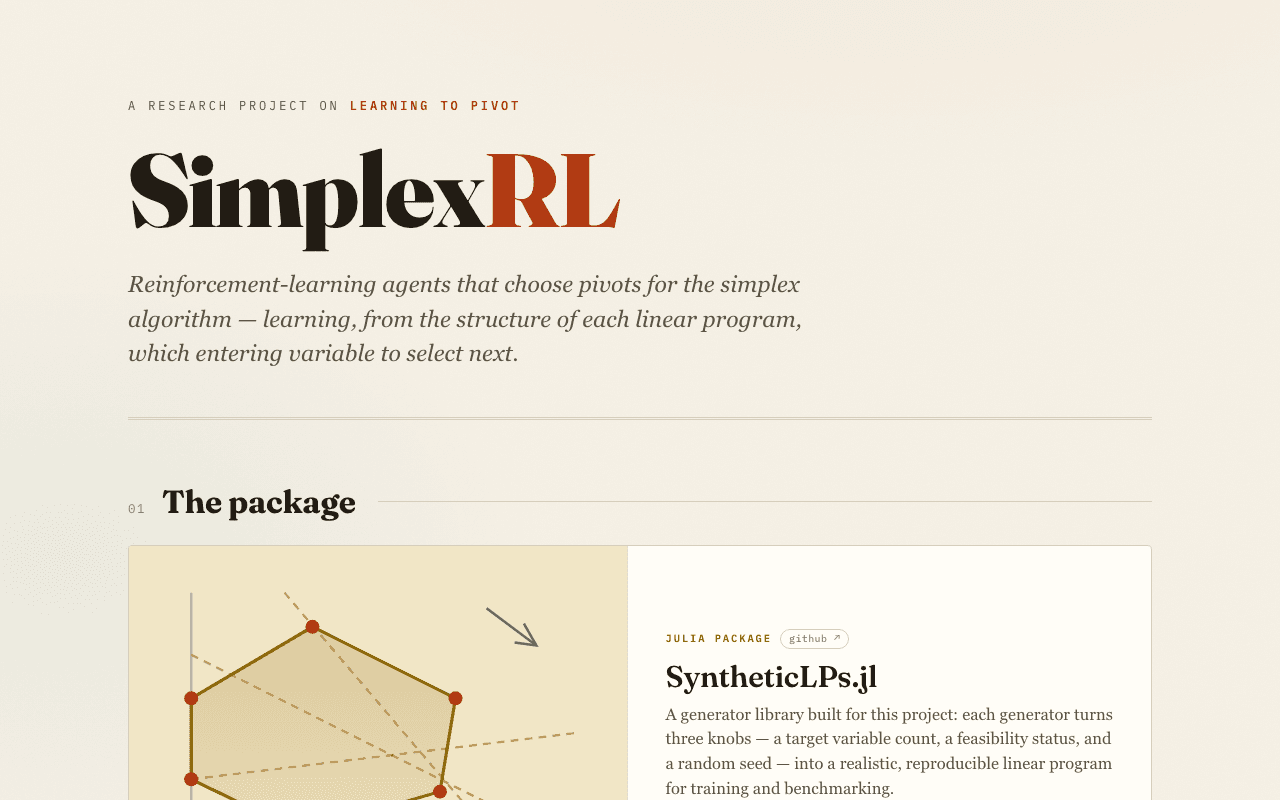 SimplexRL